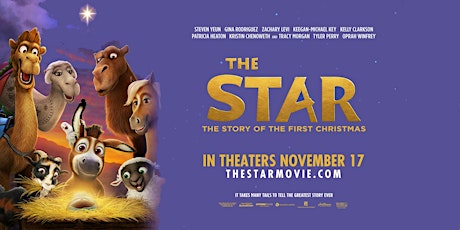 The Star - The Story of the First Christmas FREE Movie Screening primary image