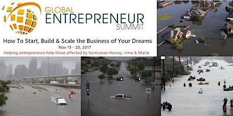 Global Entrepreneur Summit - Hurricane Disaster Relief - Vancouver primary image