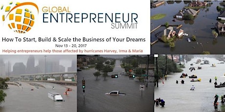 Global Entrepreneur Summit - Hurricane Disaster Relief - Chicago primary image