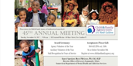 Child & Family Agency 45th Annual Meeting primary image