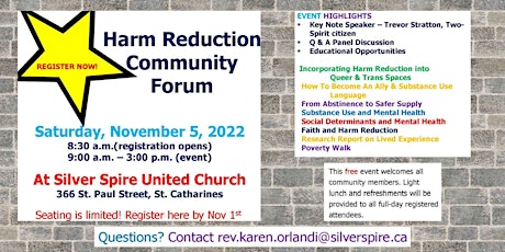 Harm Reduction Community Forum primary image
