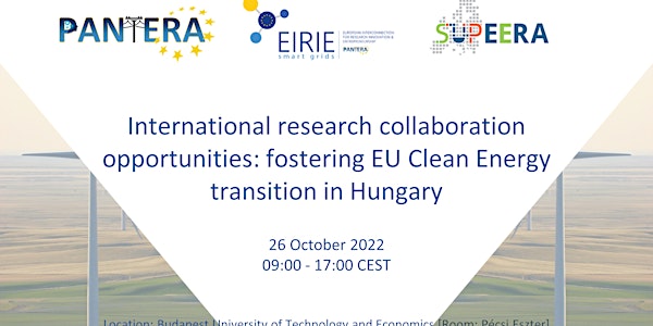 Fostering EU Clean Energy transition in Hungary – SUPEERA/PANTERA Workshop
