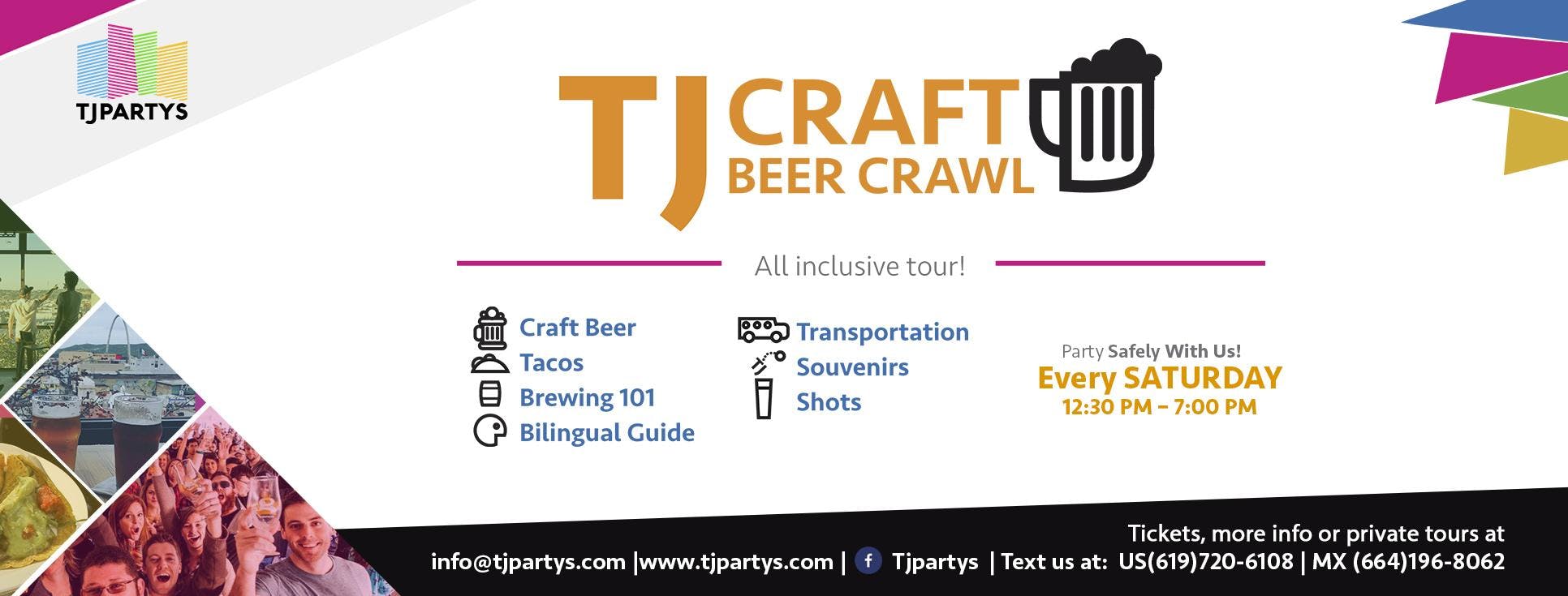 Tijuana Craft Beer Crawl (All inclusive tour)