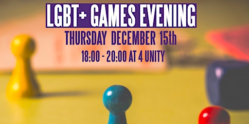 LGBT+ GAMES EVENING