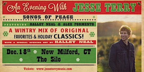 Jesse Terry: Songs of Peace at The Silo in New Milford, CT