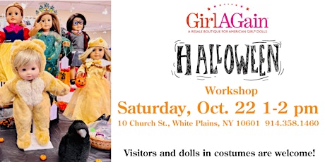 Primaire afbeelding van Girl AGain Spooktacular Halloween Workshop