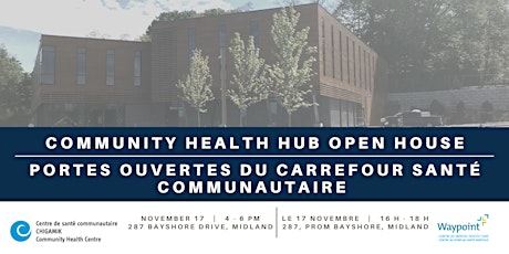 Health Hub Open House/Portes ouvertes du Carrefour santé