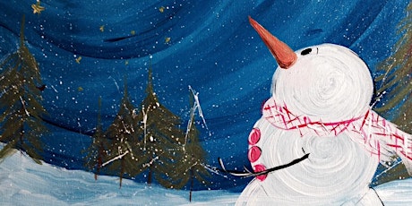 "Moonlight Snowman" PaintFundraiser to Benefit the WMASS Charity Danceathon