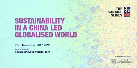 Sustainability in a China-led Globalised World primary image