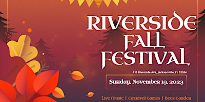 Hauptbild für Riverside Fall Festival