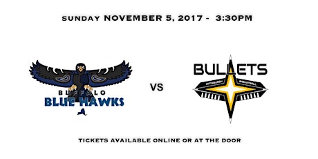 Buffalo Bluehawks vs Pittsburgh Bullets primary image