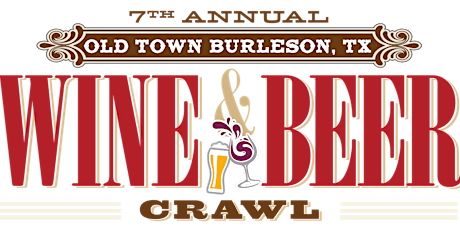 7th Annual Burleson Wine & Beer Crawl-AT THE DOOR primary image