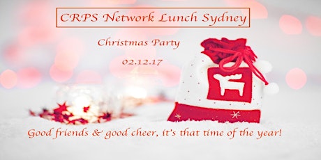 CRPS Network Sydney Christmas Lunch primary image