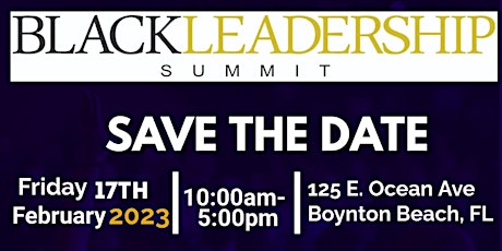 Black Leadership Summit