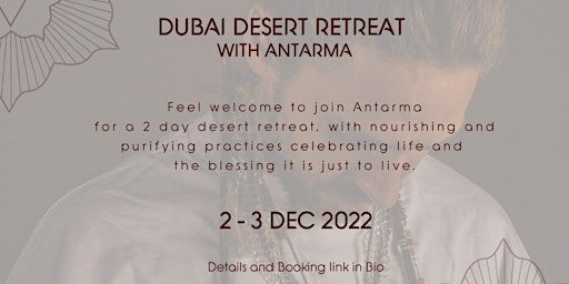 Music, Mantra & Yoga Desert retreat
