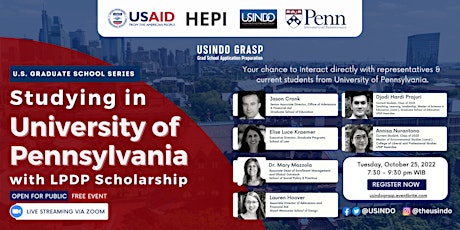 Studying in University of Pennsylvania with LPDP Scholarship