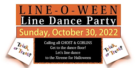 RSVP for Line-O-Ween Line Dance Party primary image