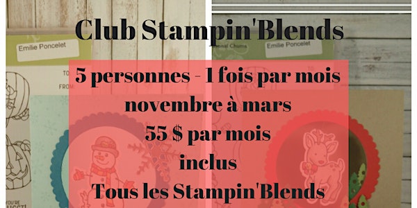 Club/Classe Stampin'Blends