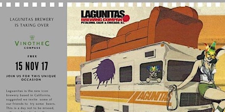 LAGUNITAS BREWERY TAKE OVER - COMPLIMENTARY EVENING  primary image
