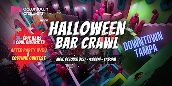 Halloween Bar Crawl 10/31 - Downtown Tampa