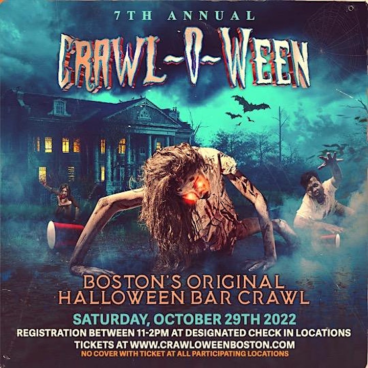 Boston's Original Crawl-O-Ween Bar Crawl! image