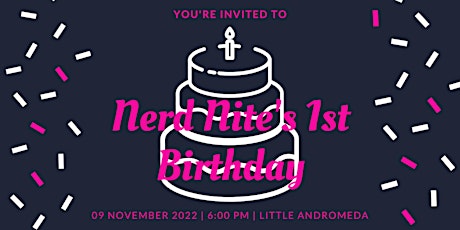 Hauptbild für Nerd Nite's 1st Birthday