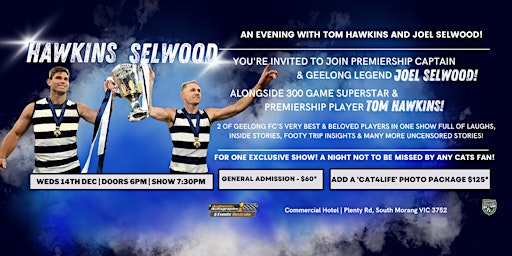SELWOOD & HAWKINS LIVE at Commercial Hotel, South Morang!