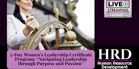 2-Day Women’s Leadership Certificate Program primary image