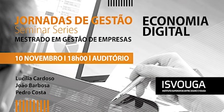 Imagem principal de JORNADAS DE GESTÃO -Economia Digital