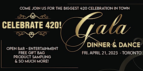 Celebrate 420!  Retailer Connect Gala Dinner & Dance - Industry Ticket
