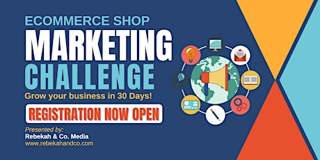 Ecommerce SUCCESS: 30 Day Marketing Challenge