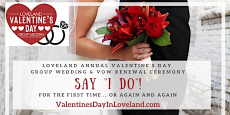 Loveland Valentine's Day Group Wedding & Vow Renewal Ceremony 2023