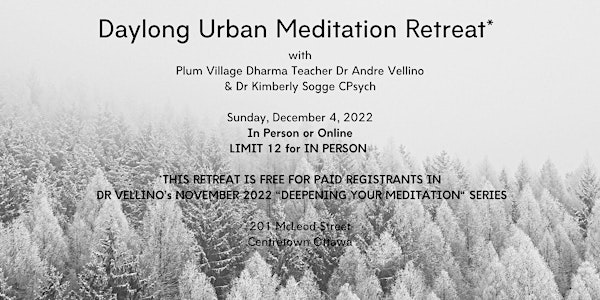 Daylong Urban Meditation Retreat