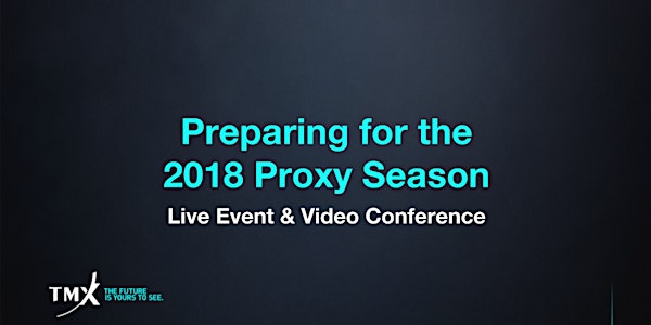 Preparing for the 2018 Proxy Season