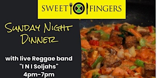 Sunday Night Dinner with Live Reggae