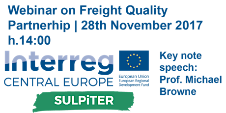 Immagine principale di SULPiTER Webinar on Freight Quality Partnership | Prof. Michael Browne 