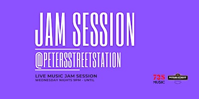 Imagem principal do evento Wednesday Night Jam Session @ Peters Street Station