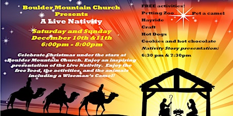 Celebrate Christmas - Live Nativity