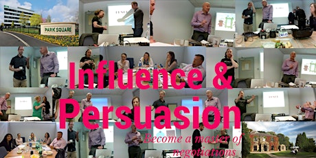 Influence and Persuasion Masterclass Workshop primary image