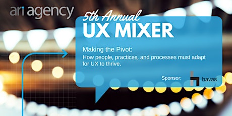 Imagen principal de 5th Annual Ari Agency UX Mixer