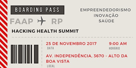 Imagem principal do evento Hacking Health Summit