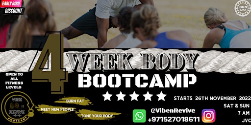 4 Week Body Bootcamp