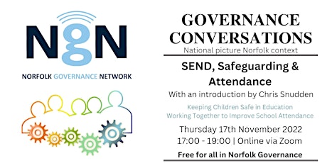 Imagen principal de Governance Conversation on SEND, Safeguarding & Attendance – NGN