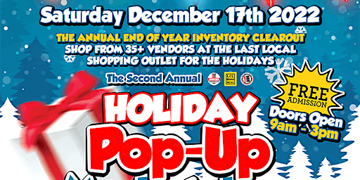 The Second Annual GTA/Scarborough HOLIDAY POP UP MARKETPLACE