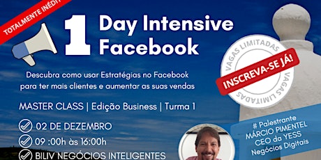 Imagem principal do evento Curso de Facebook Intensivo para pequenos negócios