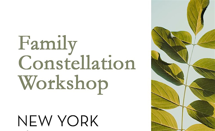 In-Person Family Constellation Workshop in New York image