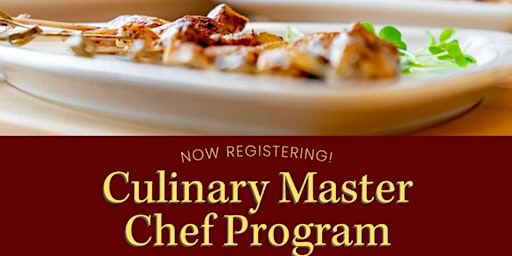 Imagem principal do evento MASTER CHEF COOKING PROGRAM–Sun  9/15-12/8-10am-1pm-12 Wks-PMTS/ TEENS OK!