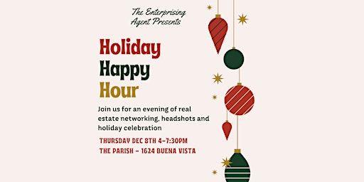 Real Estate Holiday Happy Hour