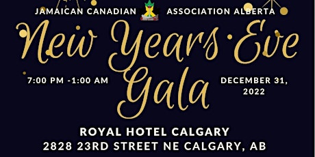 Jamaican Canadian Association Alberta - New Years Eve Gala