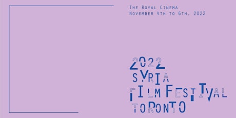 2022 Syria Film Festival primary image